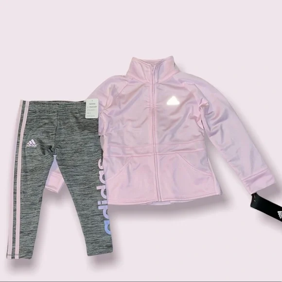 NWT Adidas toddler 2-piece legging set